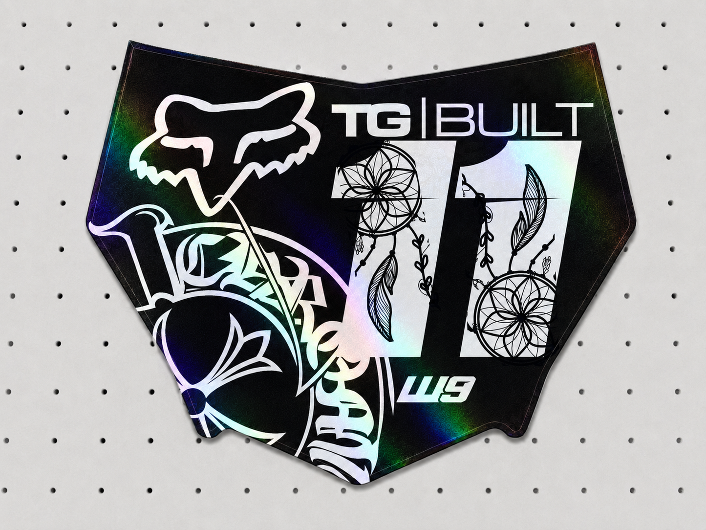 Overgrown Garden Motocutz Decal