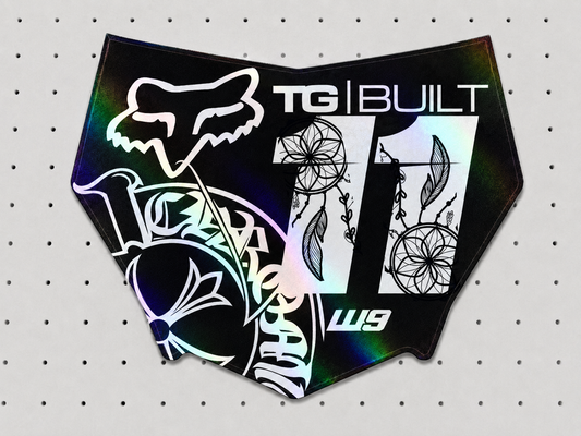 Overgrown Garden Motocutz Decal